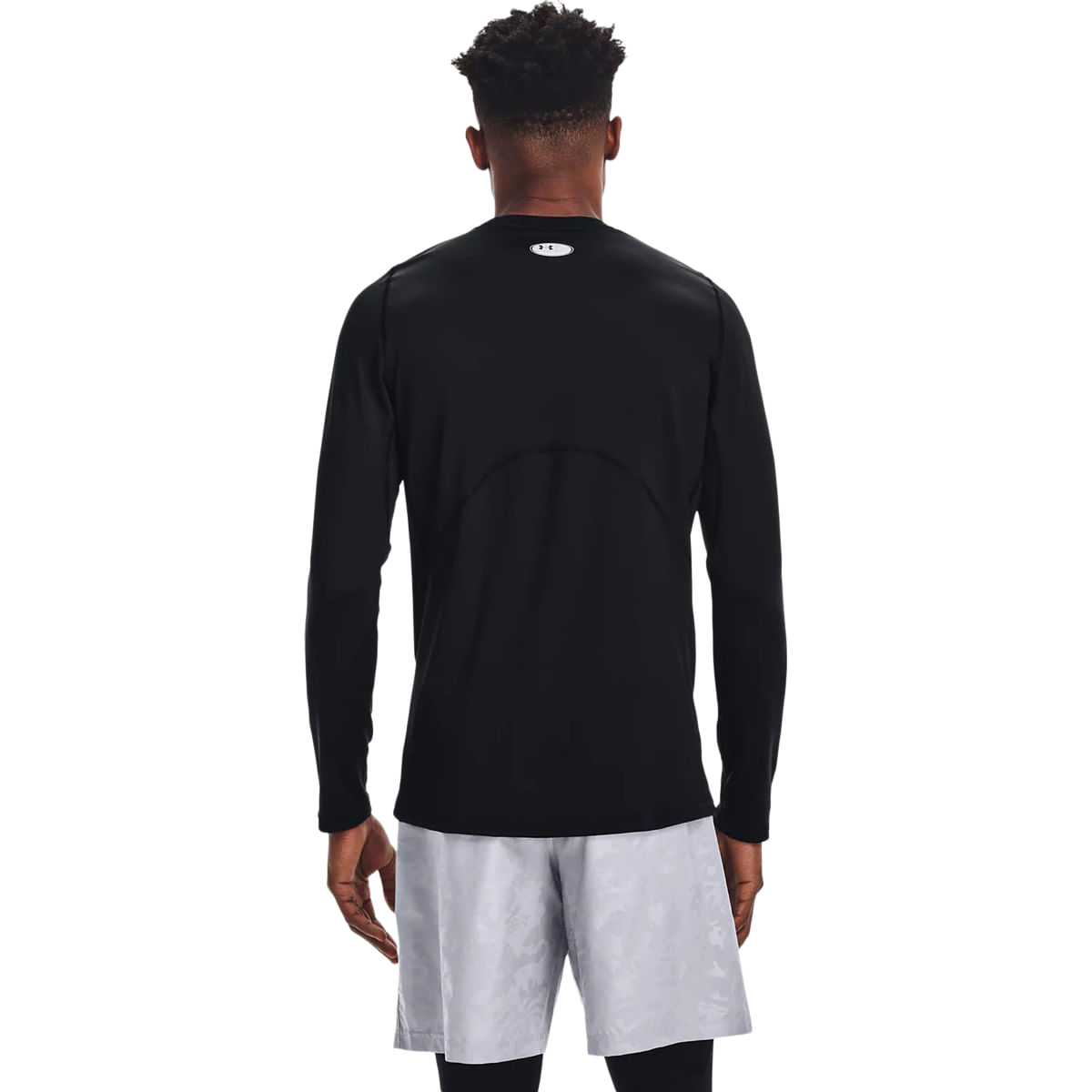 Under Armour Mens CG ARMOUR FITTED MOCK BLACK - Paragon Sports: NYC's Best Specialty Sports Store