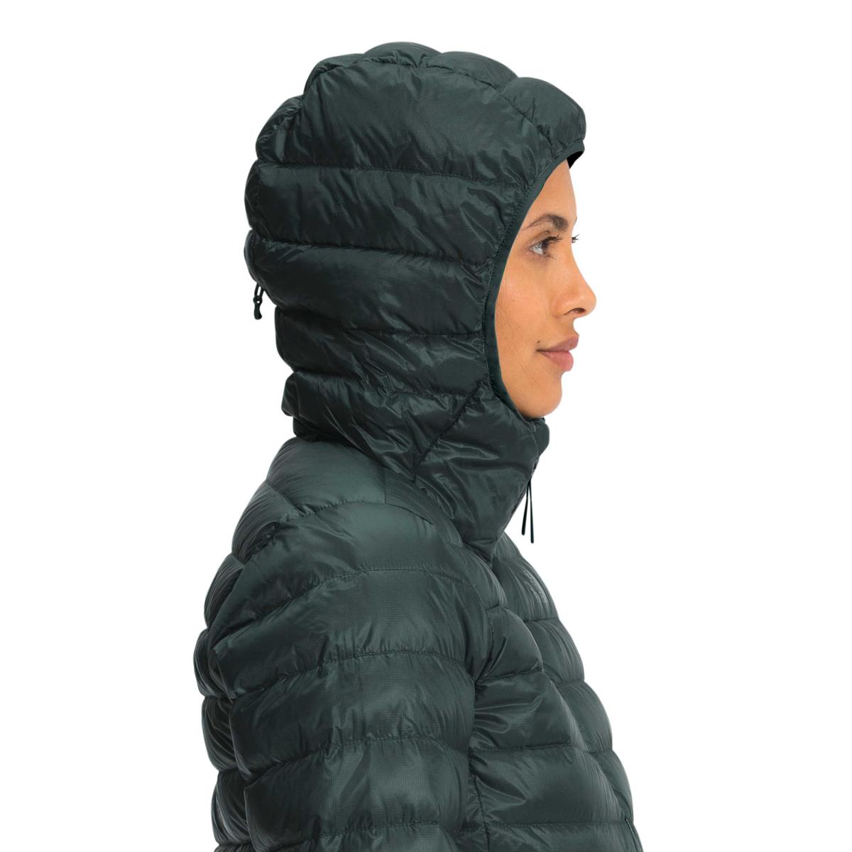 north face sierra peak down hooded jacket