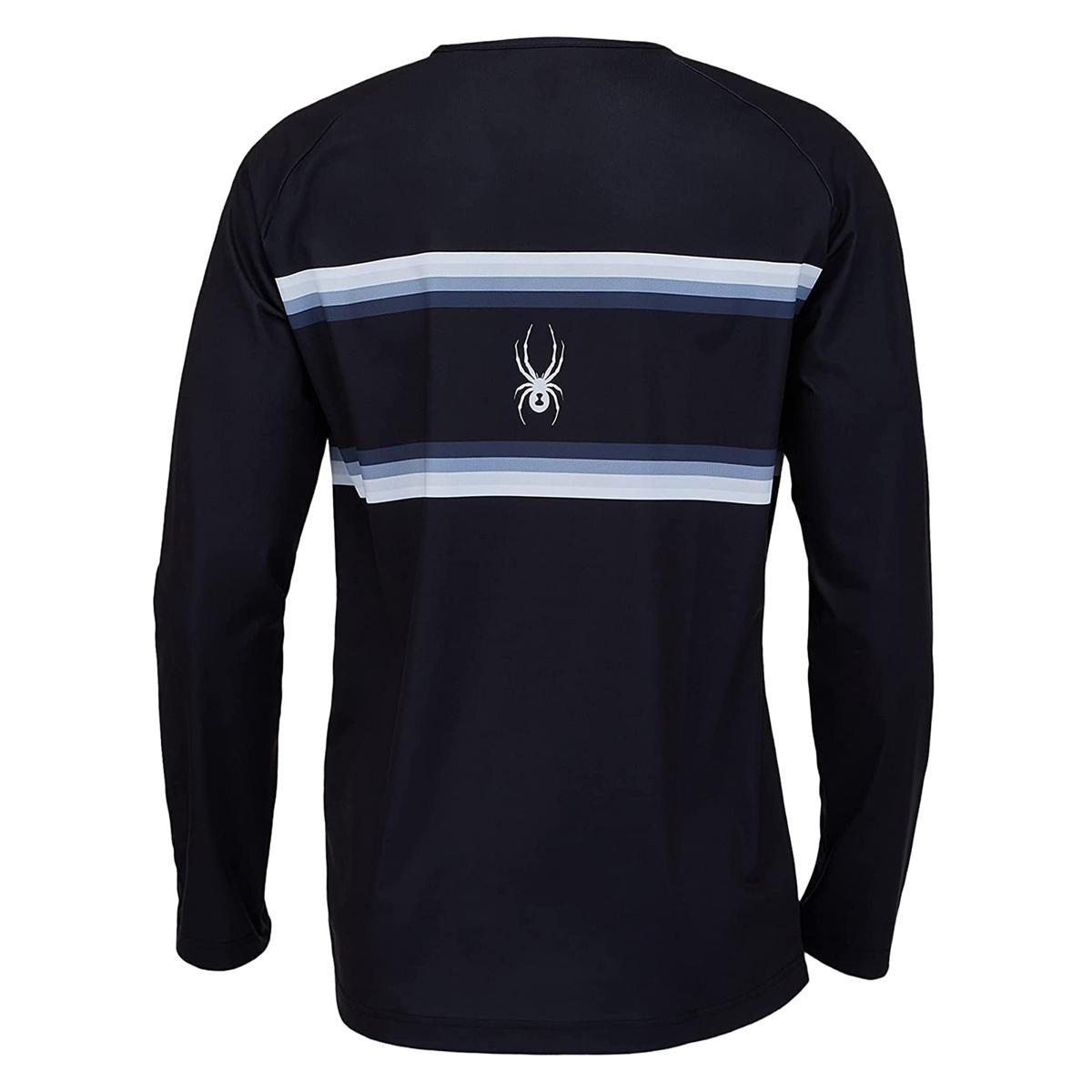 Spyder Mens Pump Long Sleeve Crew Neck Light Weight Tee