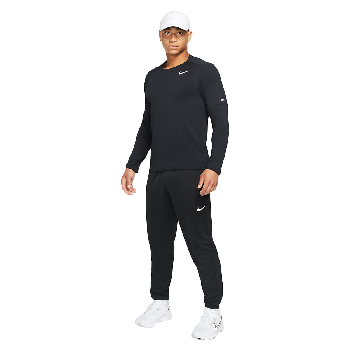 Nike Mens DRI-FIT ELEMENT BLACK - Paragon Sports