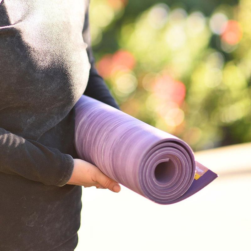 Hugger-Mugger PARA RUBBER YOGA MAT PURPLE - Paragon Sports