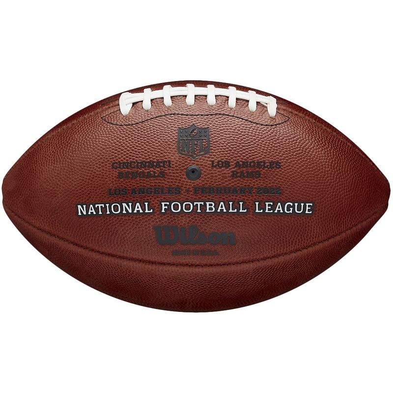 Super Bowl XLIV 44 Official Leather Authentic Game Football by Wilson