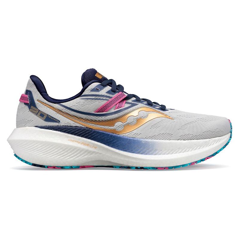 Saucony Womens TRIUMPH 20 PROSPECT GLASS Paragon Sports
