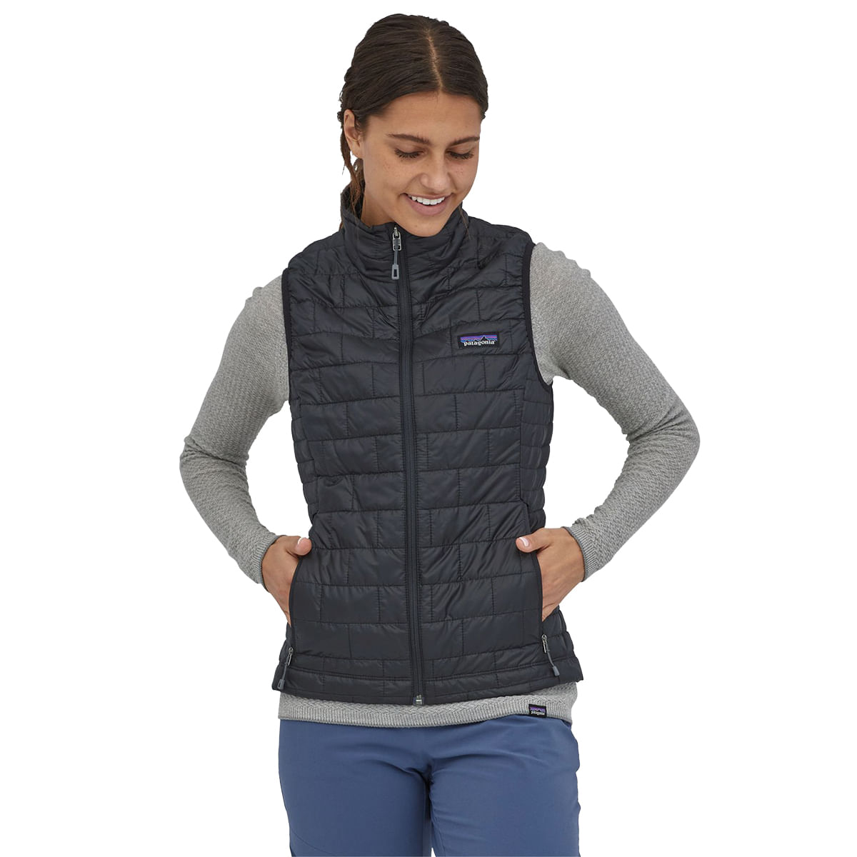 Patagonia women's vest with hood hotsell