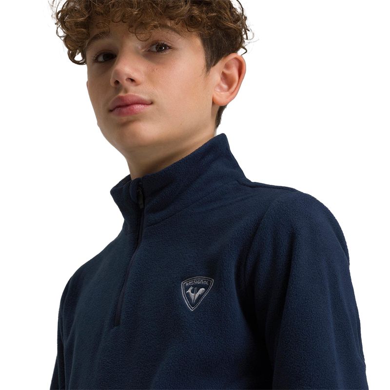 Rossignol Kids BOY 1-2 ZIP FLEECE DARK NAVY - Paragon Sports