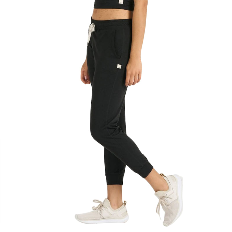 Vuori Womens JOGGER BLACK HEATHER - Paragon Sports