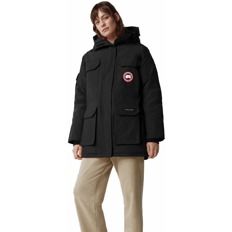 Canada goose expedition parka hot sale black