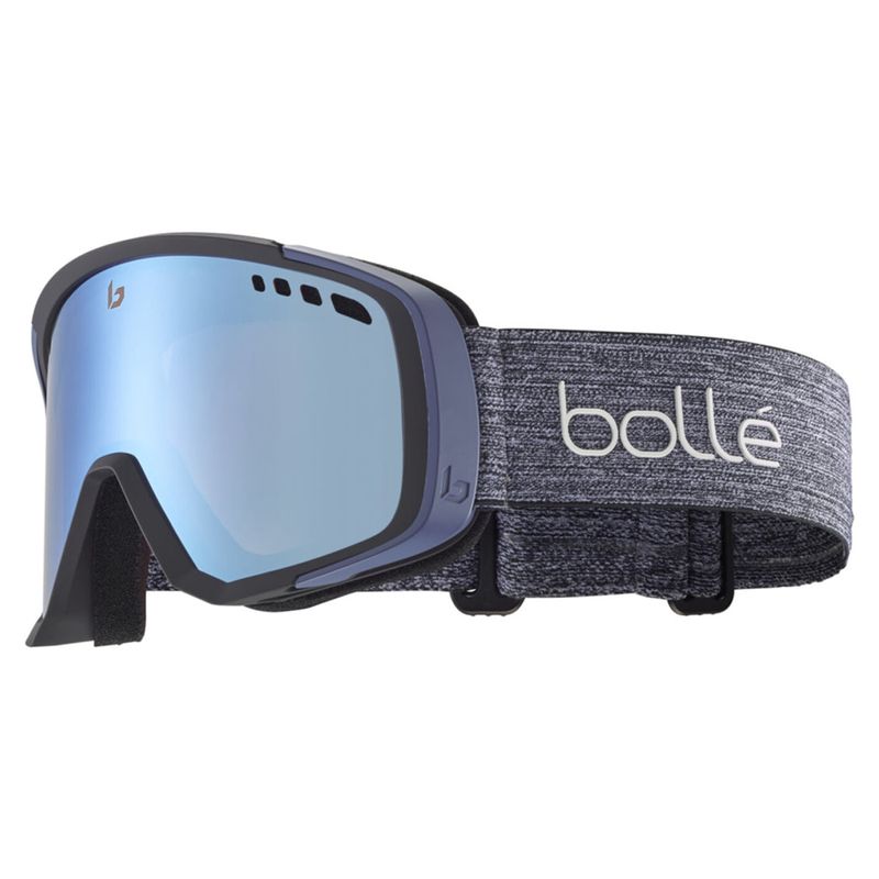 Bolle Goggles Mammoth (Matte Denim Black, Volt Ice Blue)