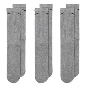 unisex 3pk cotton cushion crew