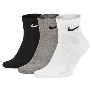unisex 3pk cotton cushion 1/4 so