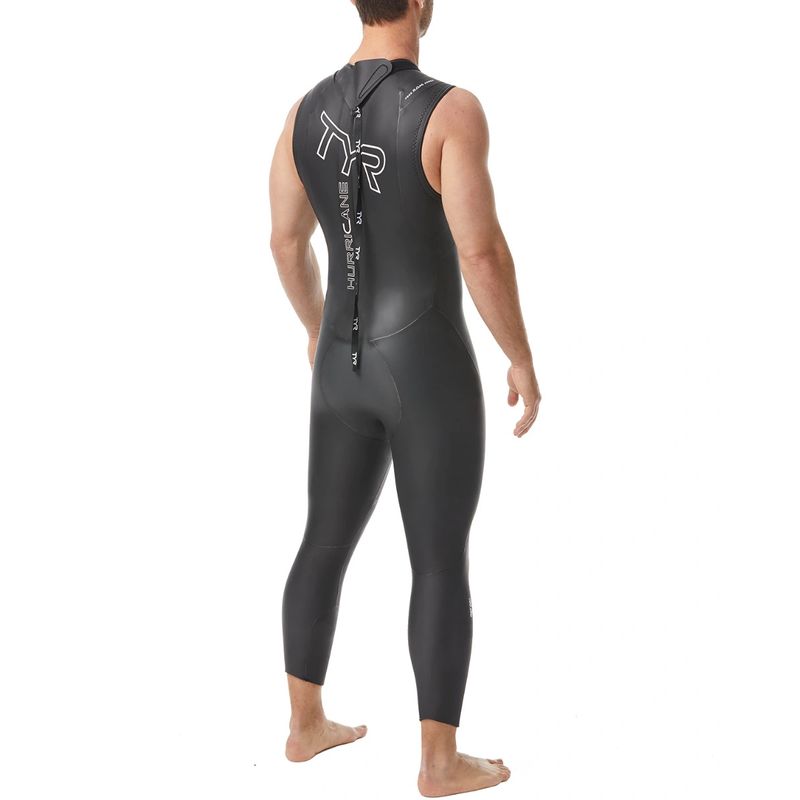 TYR Mens CAT 1 Sleeveless WETSUIT BLACK - Paragon Sports