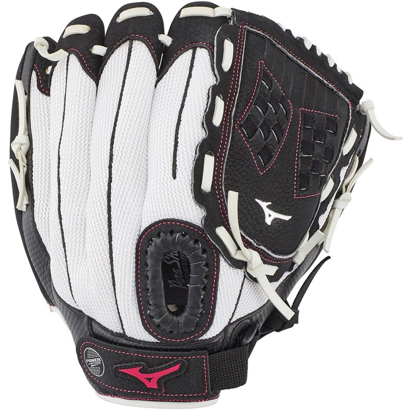 Mizuno Kids 11 50 PROSPECT GLOVE WHITE BLACK Paragon Sports