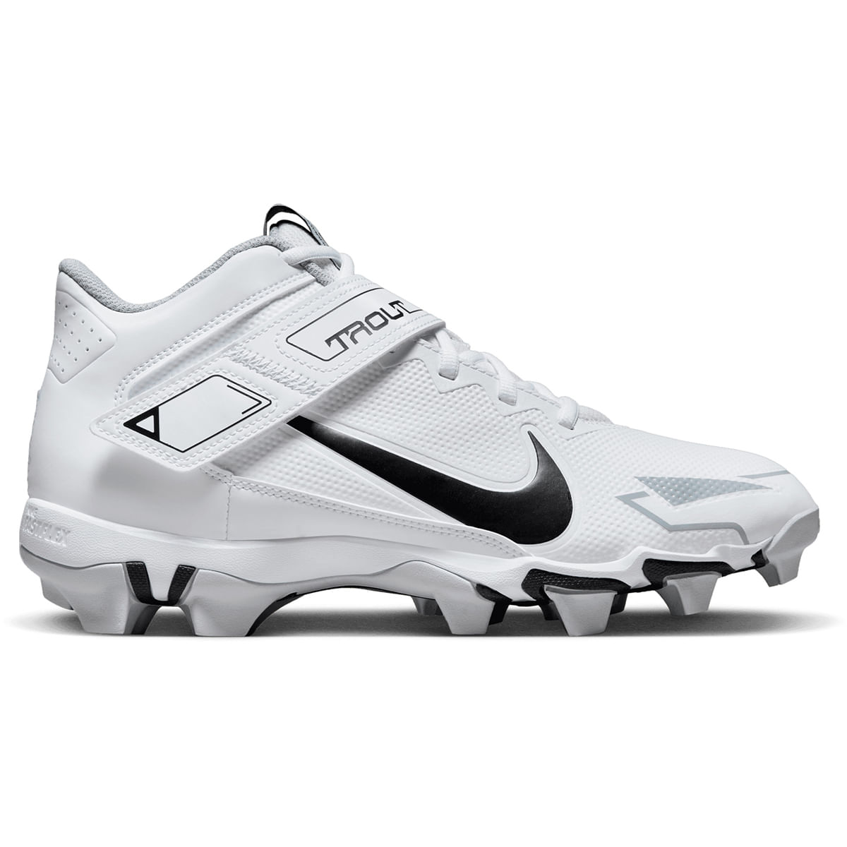 Nike Mens FORCE TROUT 8 KEYSTONE BLACK-WHITE - Paragon Sports