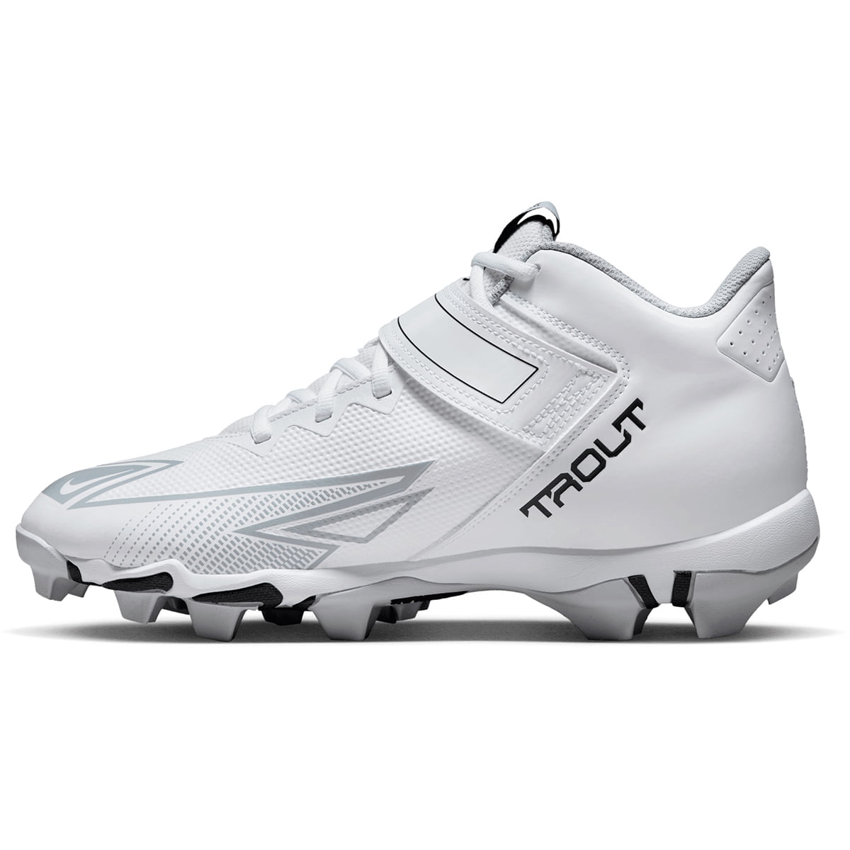 Nike Mens FORCE TROUT 8 KEYSTONE BLACK-WHITE - Paragon Sports