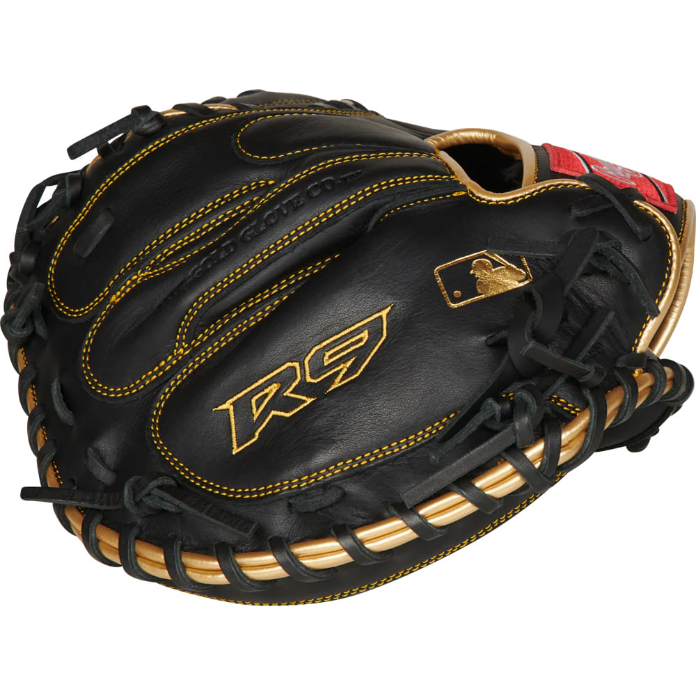 Rawlings Unisex 32 50 R9 CATCH MITT BLACK Paragon Sports