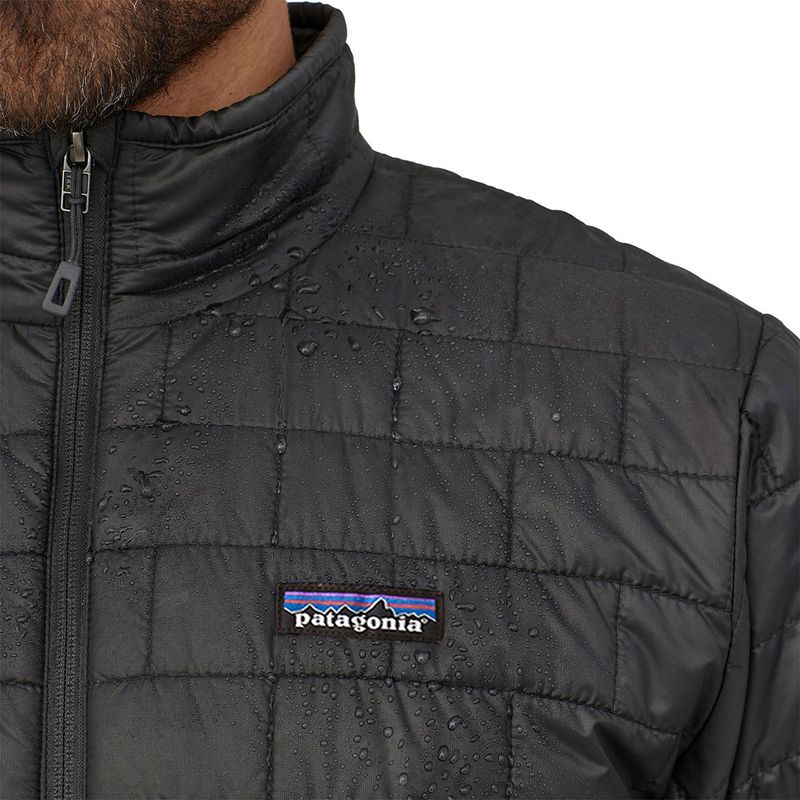 Corporate Logo-Branded Patagonia Men's Forge Grey Nano Puff Jackets