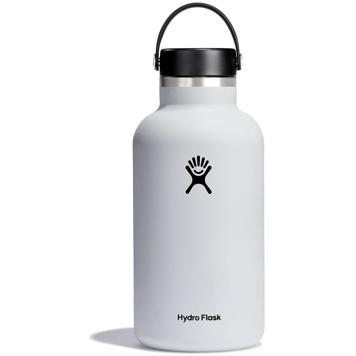 32 Oz. Hydro Peak Wide Mouth Bottle w/ Chug Lid, White