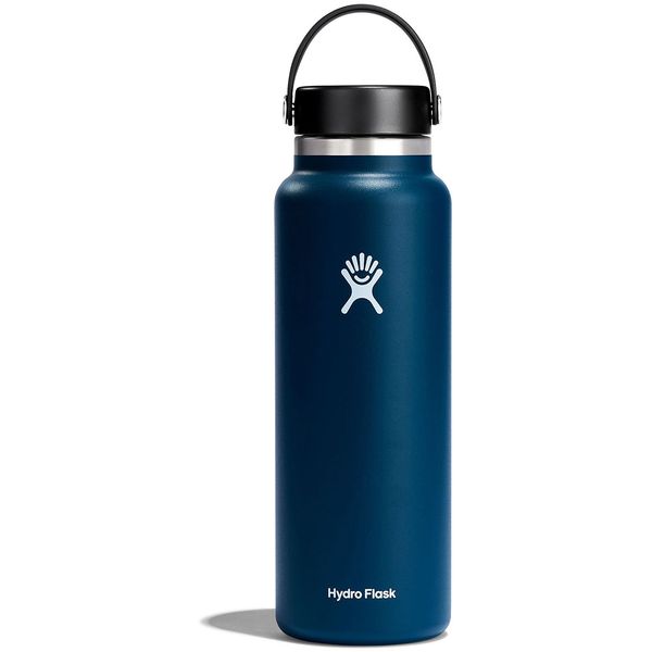 Hydro Flask 24 OZ STANDARD MOUTH BLACK - Paragon Sports