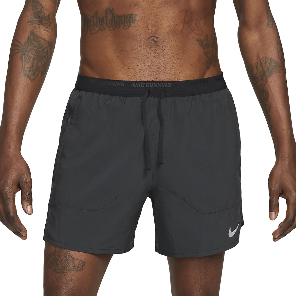 Nike Mens Dri-Fit STRIDE SHORT 5 BF BLACK - Paragon Sports
