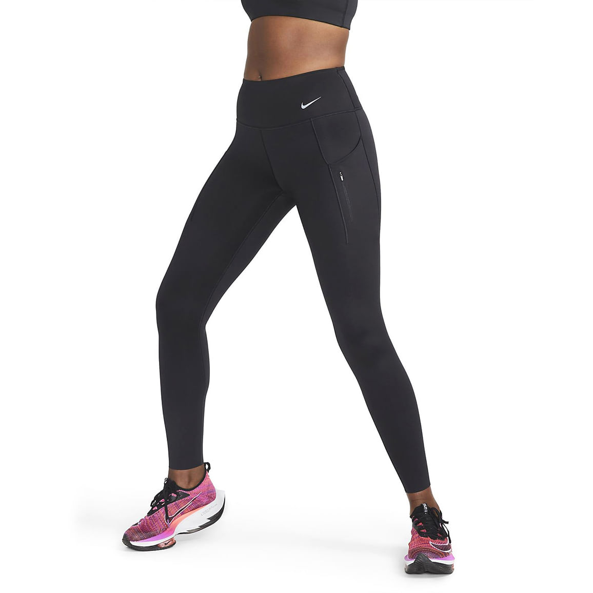 Nike Womens Dri-Fit GO MR TIGHT 010-BLACK - Paragon Sports