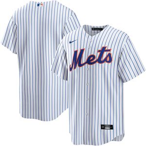 mens mlb mets home replica jersey