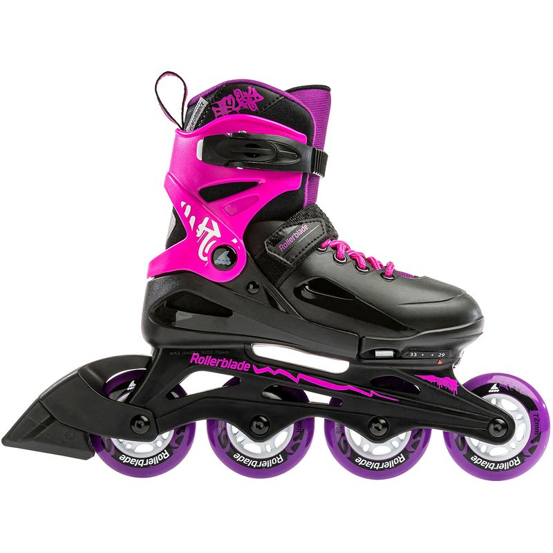 Kids size selling 5-8 pink rollerblades