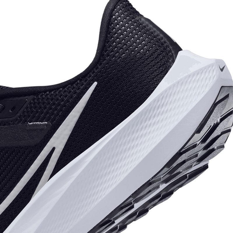 Nike Mens AIR ZOOM PEGASUS 40 BLACK-WHITE - Paragon Sports