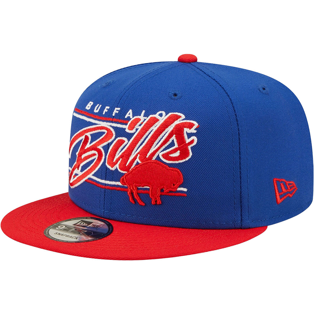 New Era Unisex Bills 950 Team Script New Era 224-60269305-ROYAL/RED-OS|TEAM Clothing