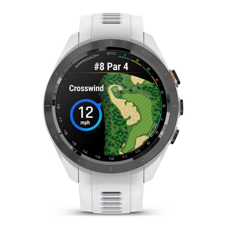 Garmin Unisex APPROACH S70 42MM GOLF WHITE Paragon Sports