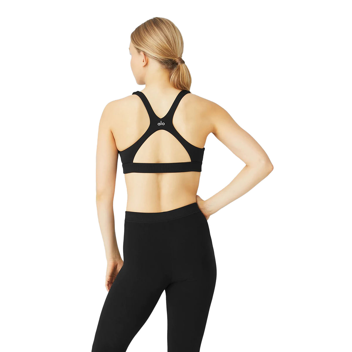 Alo Yoga Womens ALOSOFT SHOW STOPPER BRA BLACK - Paragon Sports: NYC's Best  Specialty Sports Store