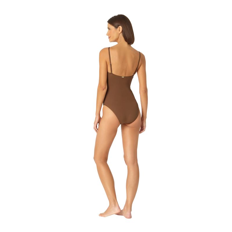 Women's Classic Lingerie Maillot One Piece Swimsuit - Anne Cole