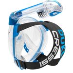 Cressi-Kids-DUKE-DRY-CTR-SNORKEL-MASK-CLEAR-BLUE