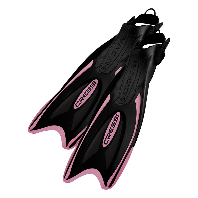 Cressi-Unisex-PALAU-LAF-FINS-BLACK-PINK