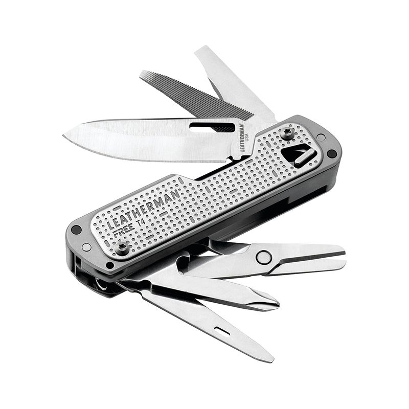 Leatherman--FREE-T4-BOX-SILVER-T4