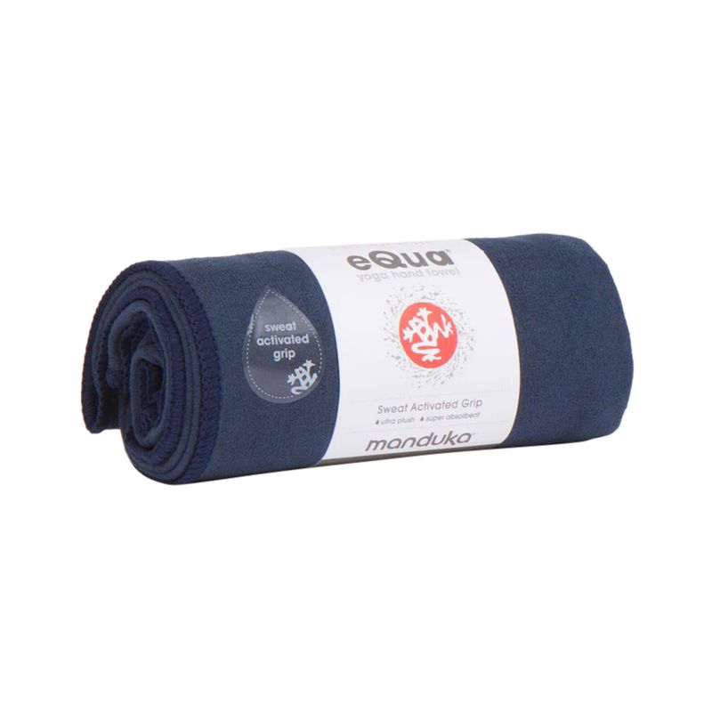 Manduka EQUQ YOGA HAND TOWEL MIDNIGHT - Paragon Sports