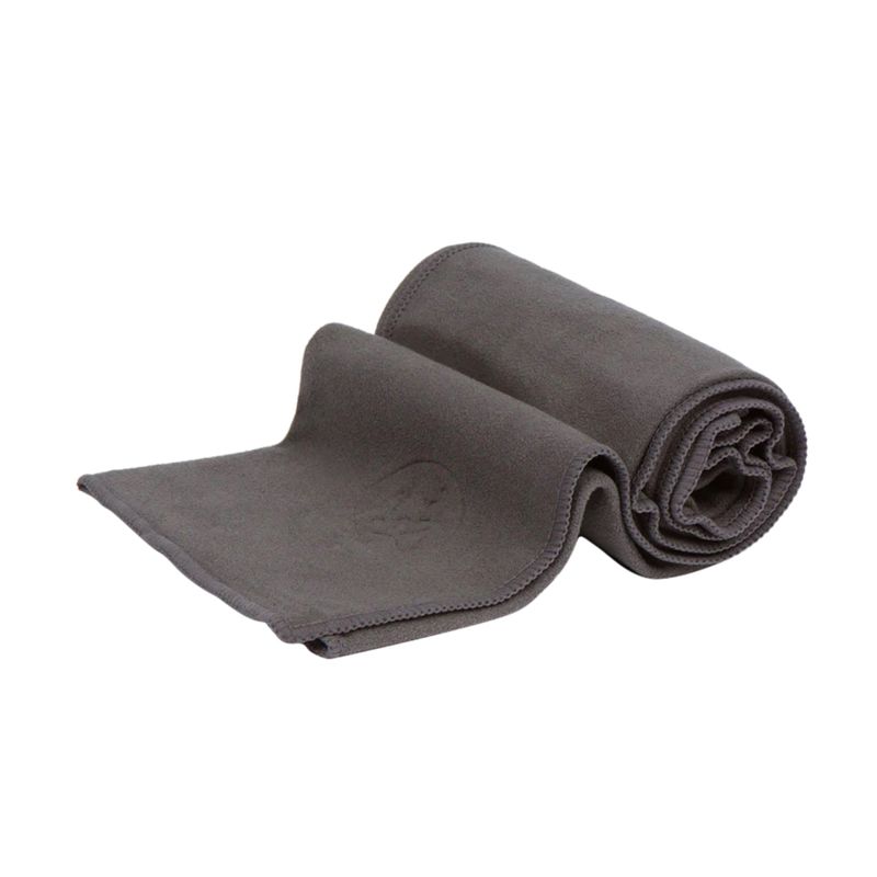 Manduka eQua Yoga Hand Towel, Midnight, 16, Mat Towels 