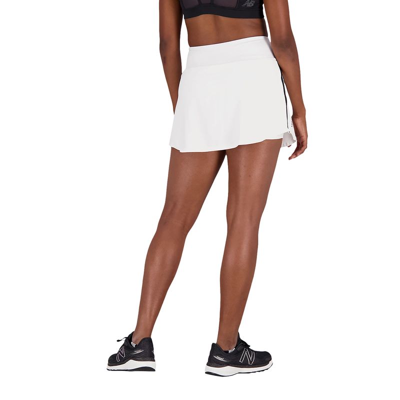 New Balance Womens TOURNAMENT SKORT WHITE - Paragon Sports