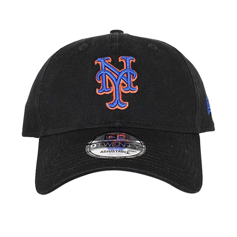 New Era Unisex Mets 920 CORE CLASSIC 2-0 BLACK - Paragon Sports