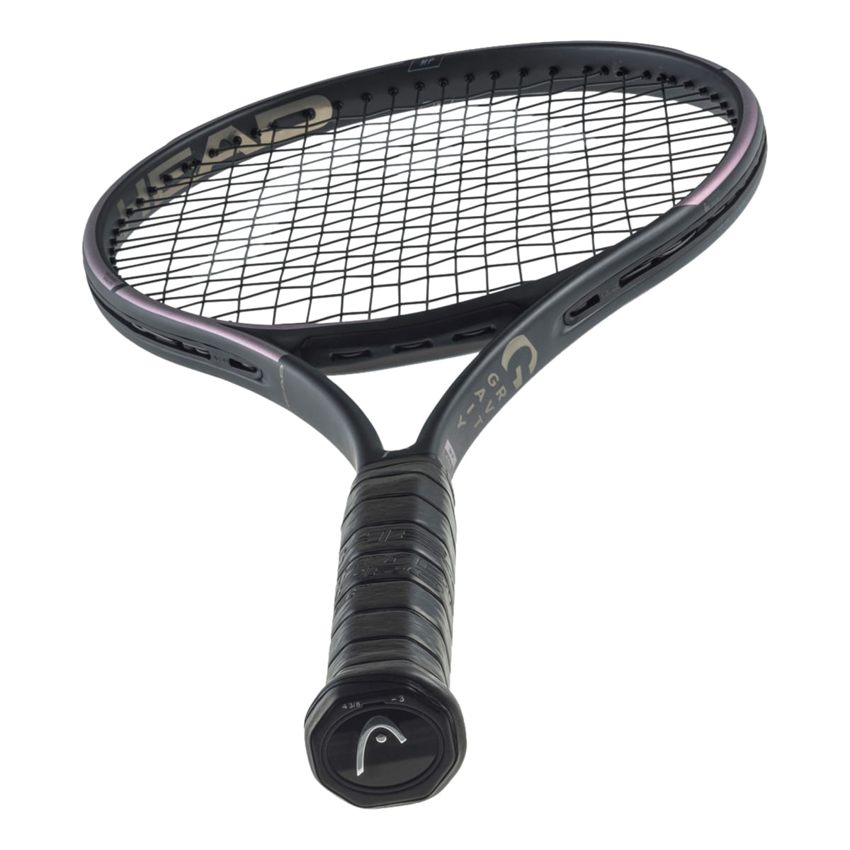 Junior Tennis Racket Head Gravity Junior 25 Tennis Racquet, Black