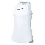Nike-Womens-Dri-Fit-ONE-SWOOSH-TANK-WHITE