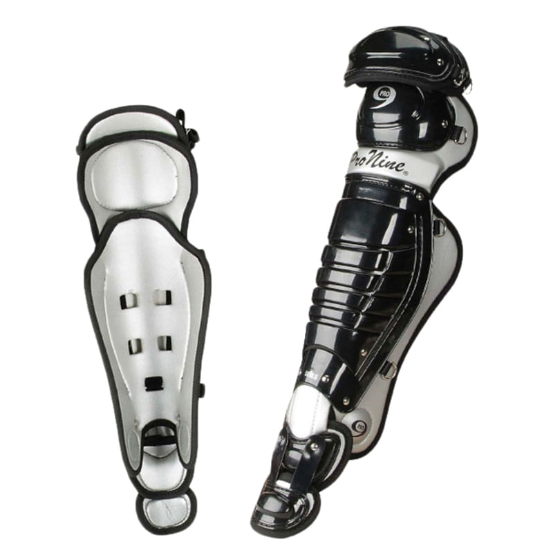 ProNine-Sports-Kids-CATCHER-S-LEG-GUARDS-12-BLACK-12-INCH