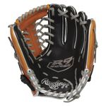 Rawlings-Unisex-11-50-R9-CNTR-FIT-IF-Glove-BLACK-TAN