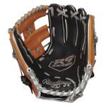 Rawlings-Unisex-11-00-R9-CNTR-FT-IF-Glove-BLACK-TAN