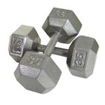 Troy-Barbell--45LB-C-I-SOLID-DB-GREY