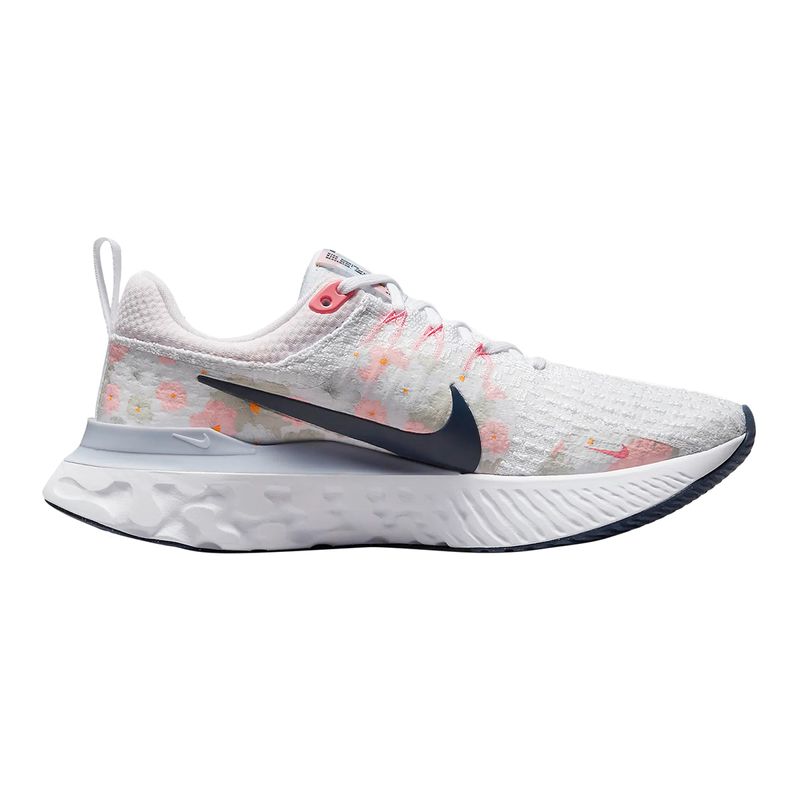 Nike Womens REACT INFINITY RUN FK3 P WHITE-MIDNIGHT N - Paragon Sports