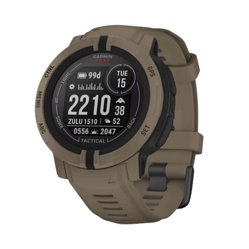 Garmin INSTINCT 2 SOLAR TACTICL COYOTE TAN - Paragon Sports