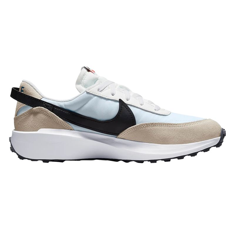 Nike Mens WAFFLE DEBUT WHITE-BLACK-SUMM - Paragon Sports