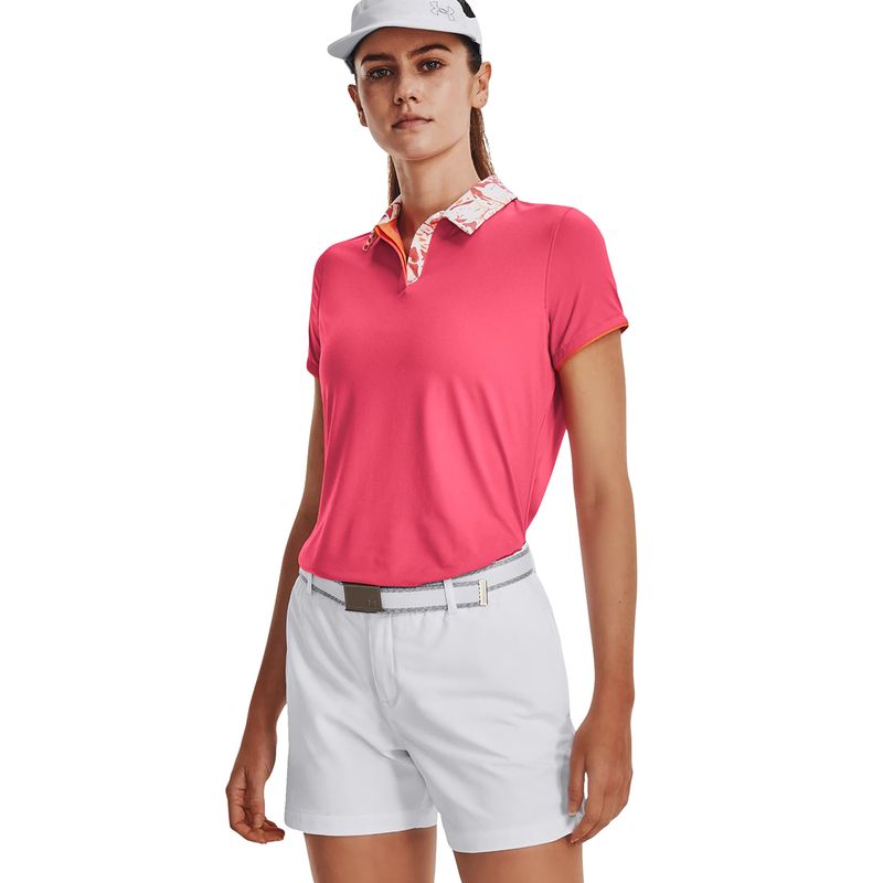 Under-Armour-Womens-ISO-CHILL-Short-Sleeve-POLO-PERFECTION-SILVR