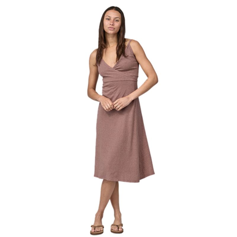 Patagonia Wear with All Dress Women s Longplains Evening Mauve M