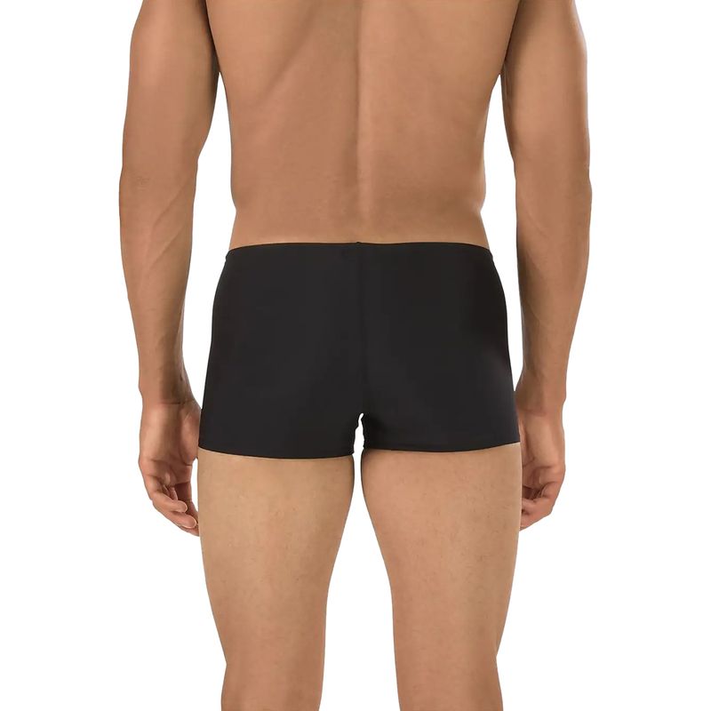 Speedo-Mens-ENDURANCE-SQUARE-LEG-BLACK